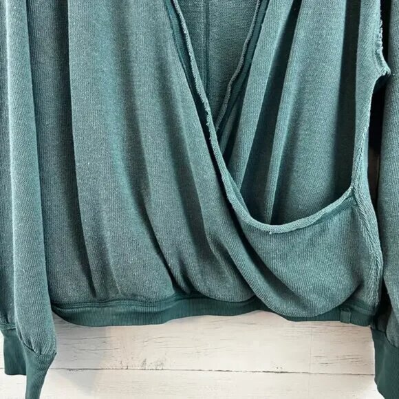 We the Free NWT Anyway Top in Deep Teal Size XL - Picture 4 of 6